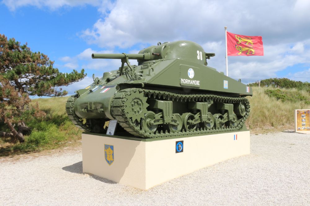 Landingsmonument 2nd French Armored Division #3