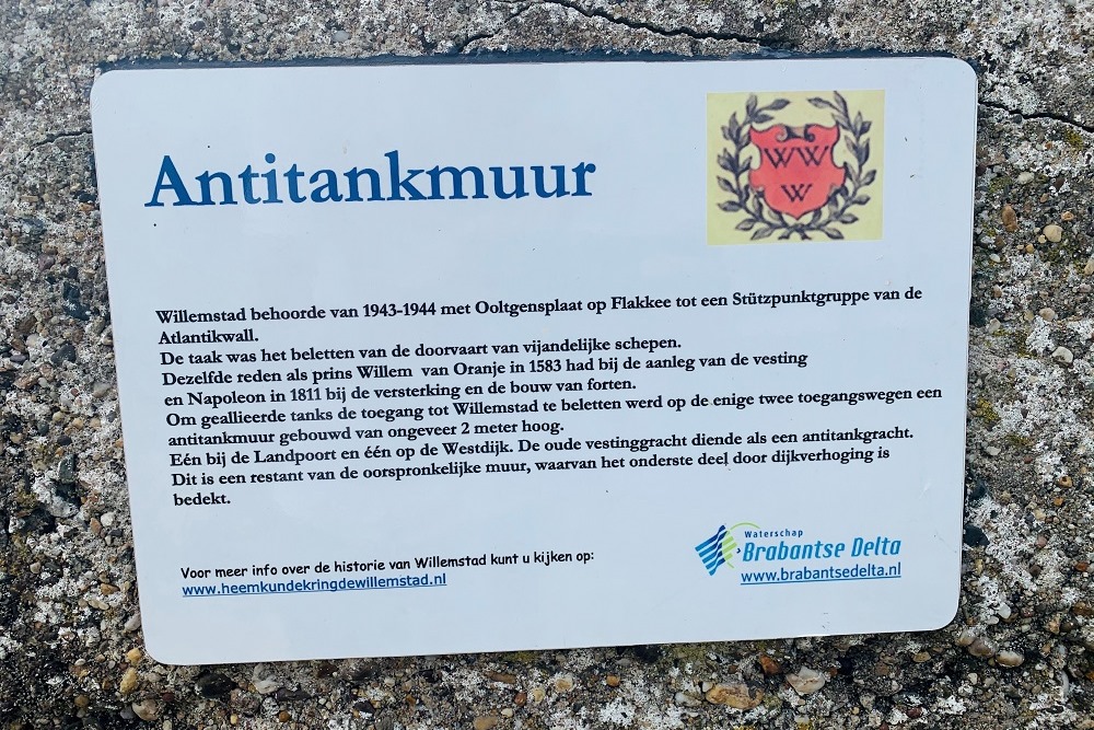 Duitse Tankmuur Willemstad #4