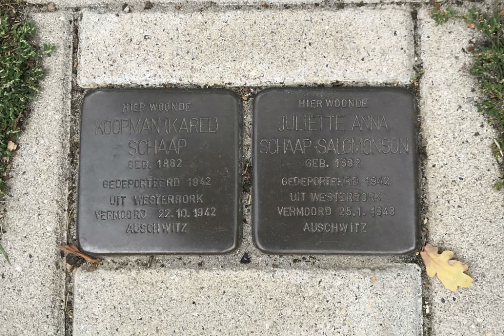 Stolpersteine Westeinde 264