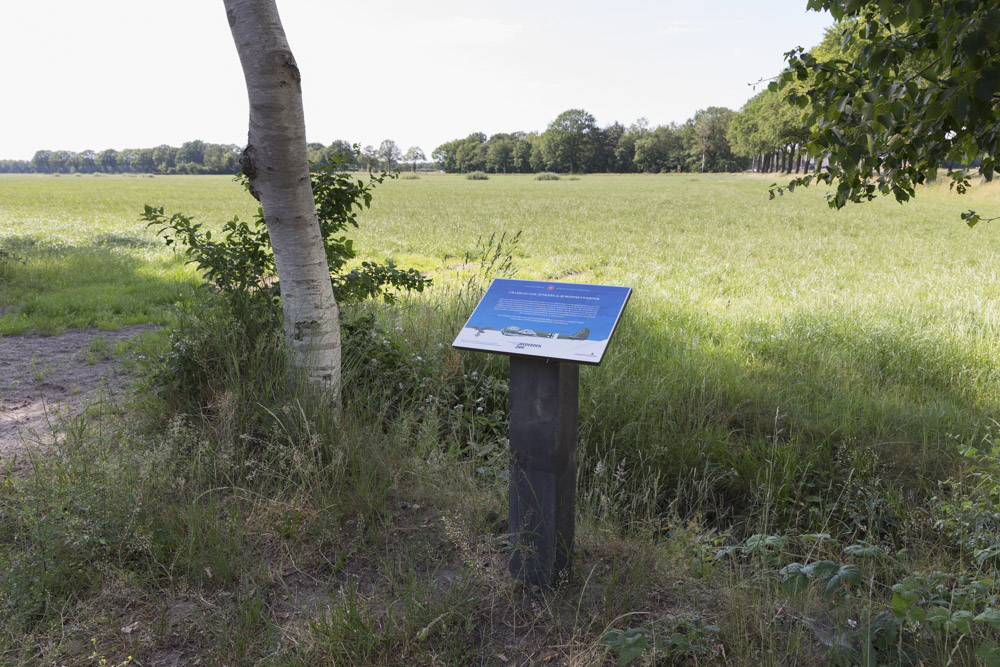 Memorial Sign Crash location Junkers 88 #2