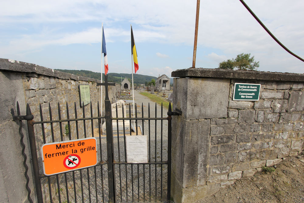 Oorlogsmonument Begraafplaats Warnant #2