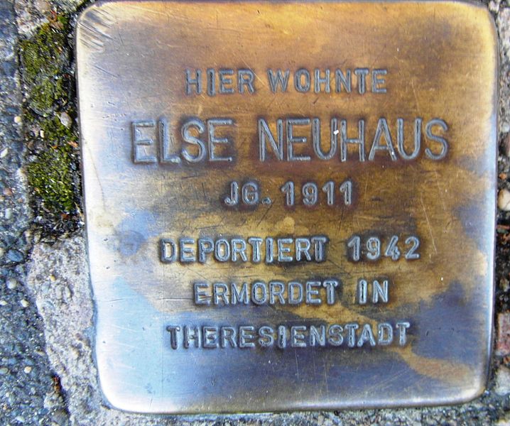 Stolpersteine Hundemstrasse 31 #3