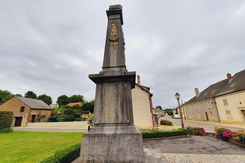 War memorial Matton-et-Clémency #5