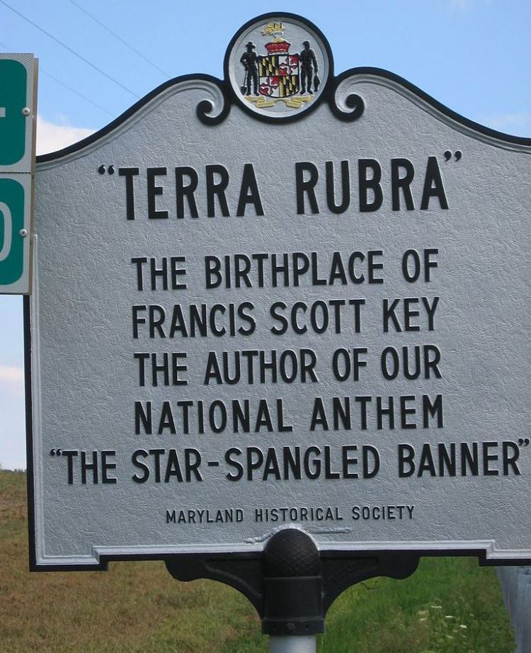 Information Sign Francis Scott Key