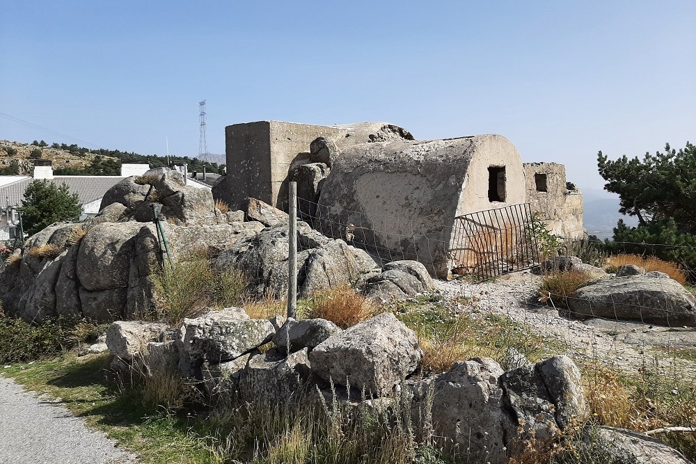 Bunker Spaanse Burgeroorlog Alto del León #1