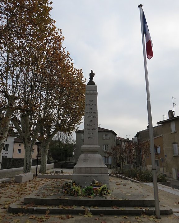 Oorlogsmonument Brignais #1