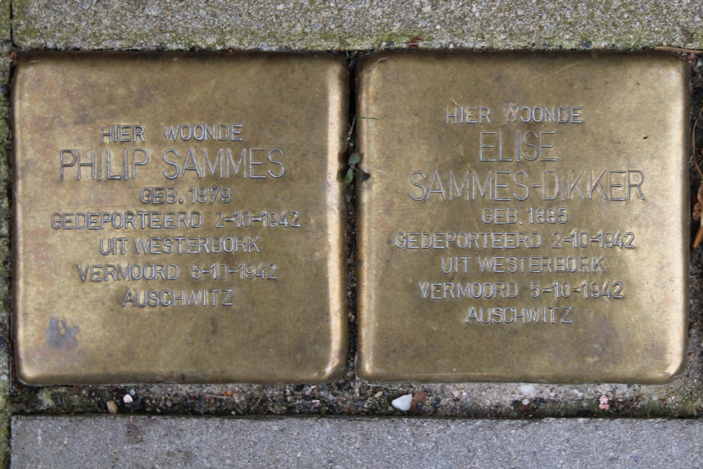 Stolpersteine Tilanusstraat 268 #1