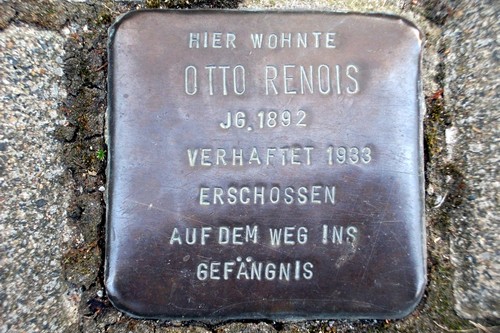 Stolperstein Jagdweg 45 #1