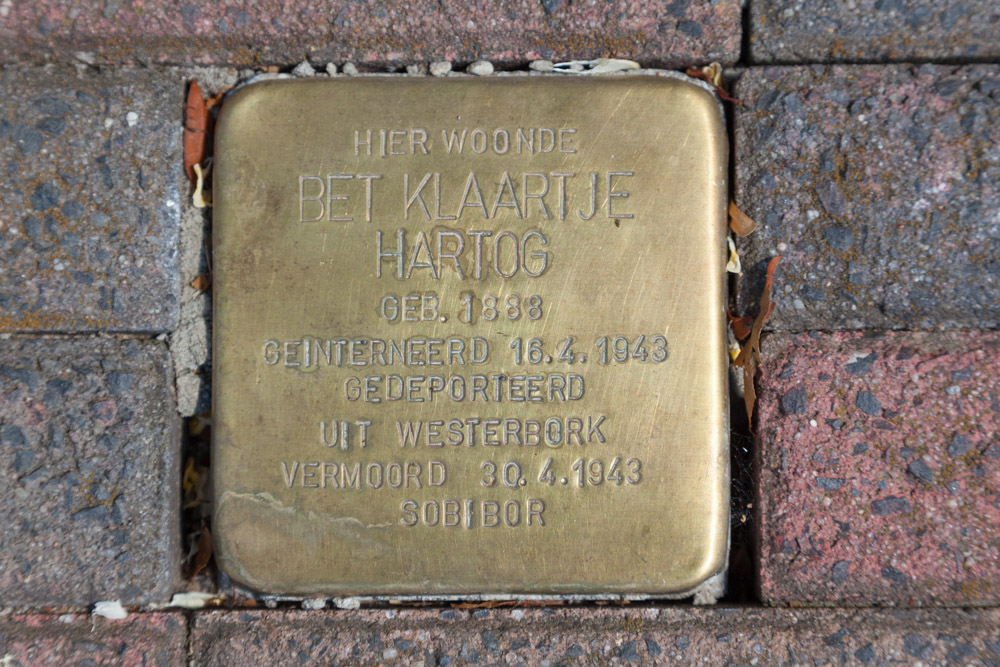 Stolperstein Hofstraat 11 #1