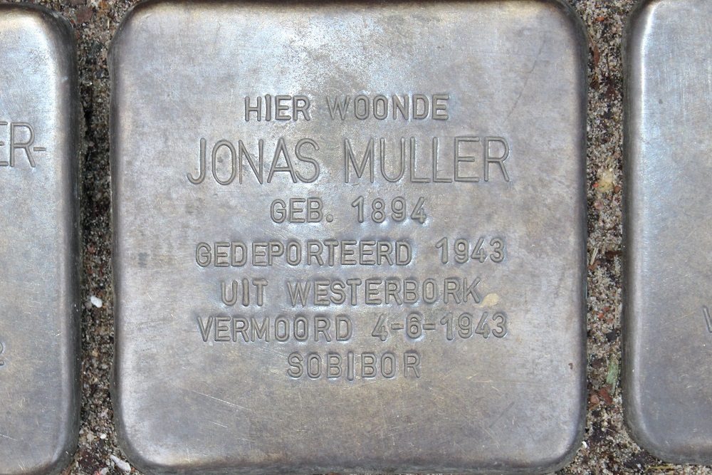 Stolpersteine Govert Flinckstraat 246 #3