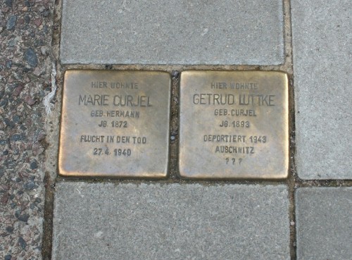 Stolpersteine Riefstahlstrae 4 #1