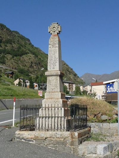 War Memorial Port-Puymorens