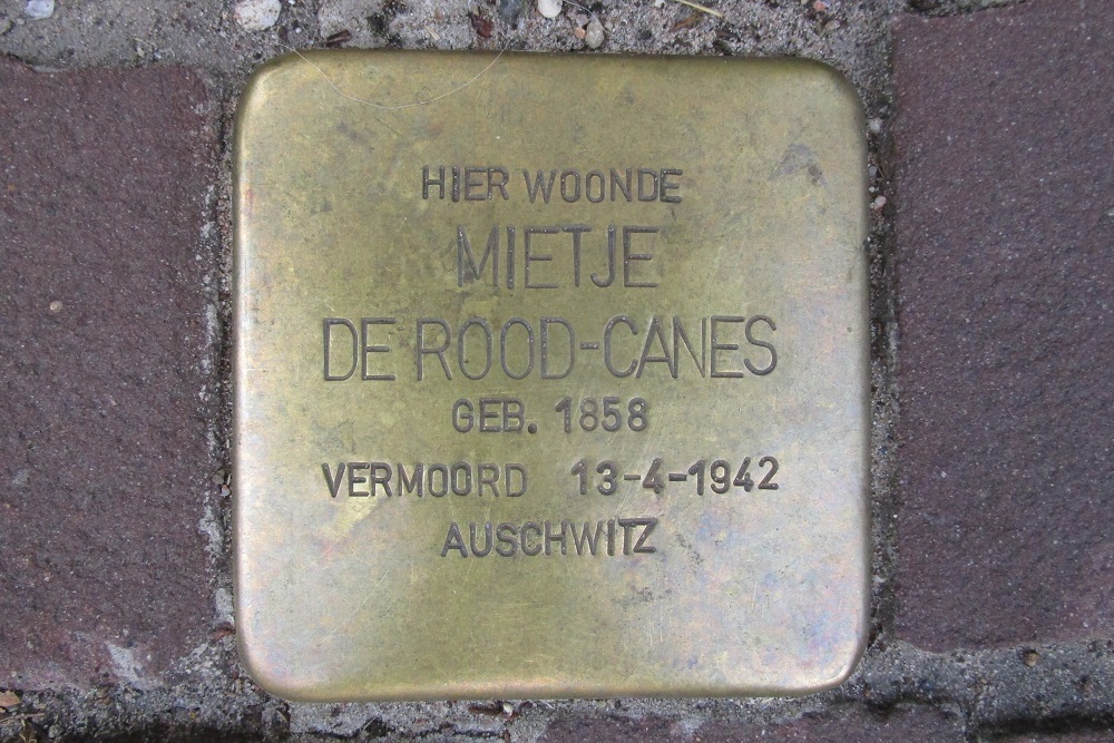 Stumbling Stone Nieuwe Amstelstraat former 29 #2