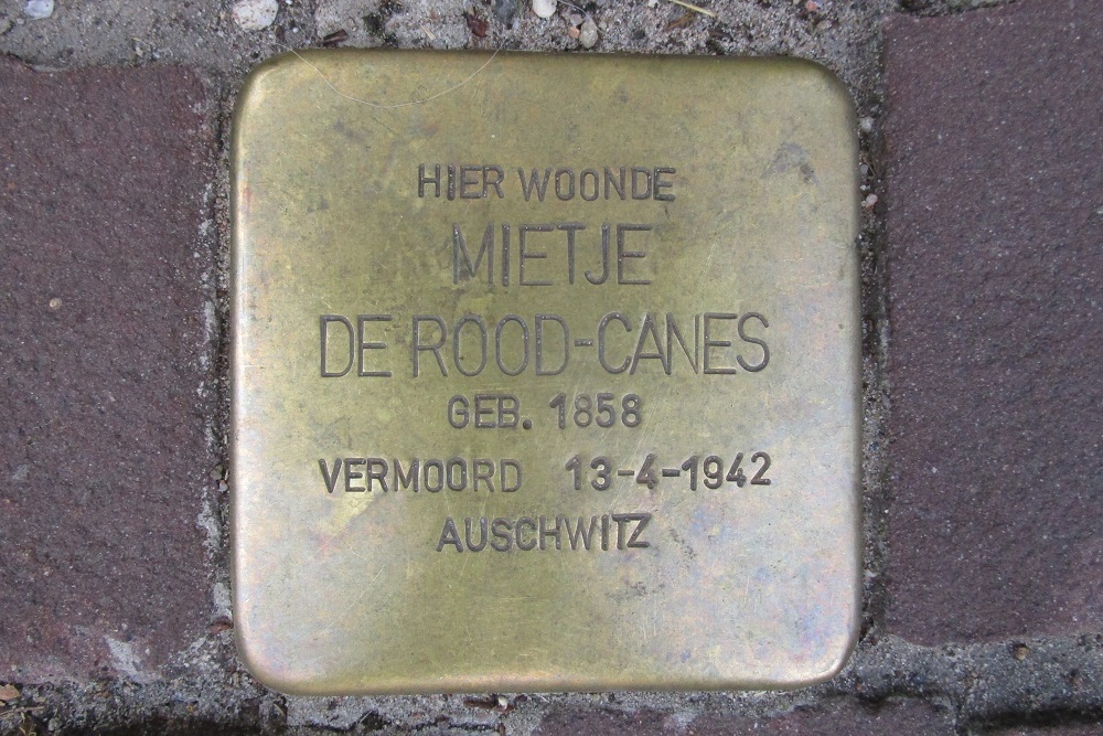 Stolperstein Nieuwe Amstelstraat voormalig 29 #2