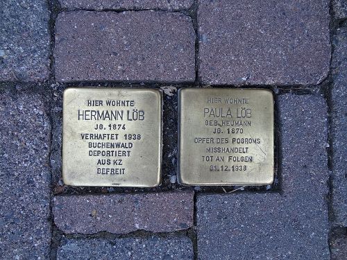 Stumbling Stones Griedeler Straße 9 #1