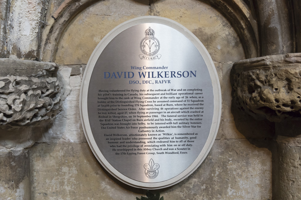 Memorials Selby Abbey #5