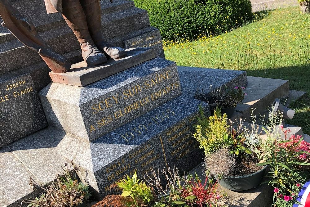 Oorlogsmonument Scey-Sur-Saône-Et-Saint-Albin #3