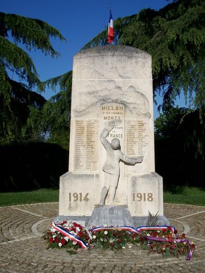 Oorlogsmonument Miélan
