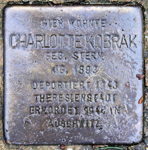 Stolpersteine Waldmannstraße 1