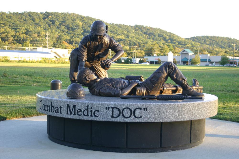 Monument Collegedale Veteranen