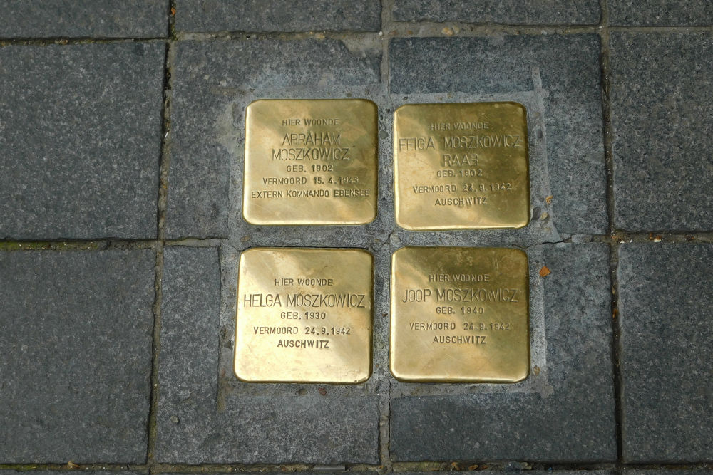 Stolpersteine Groote Gracht (nu Grote Gracht 4)