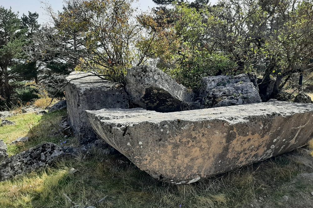 Restant Bunker Spaanse Burgeroorlog Alto del León #2