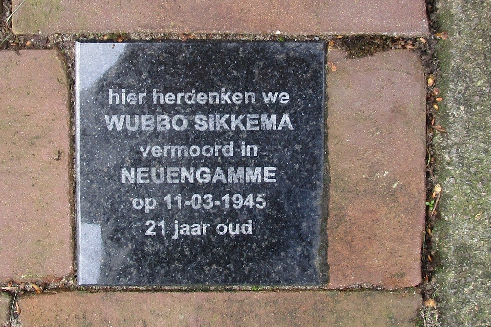 Memorial Stones Dollardstraat 58 #4