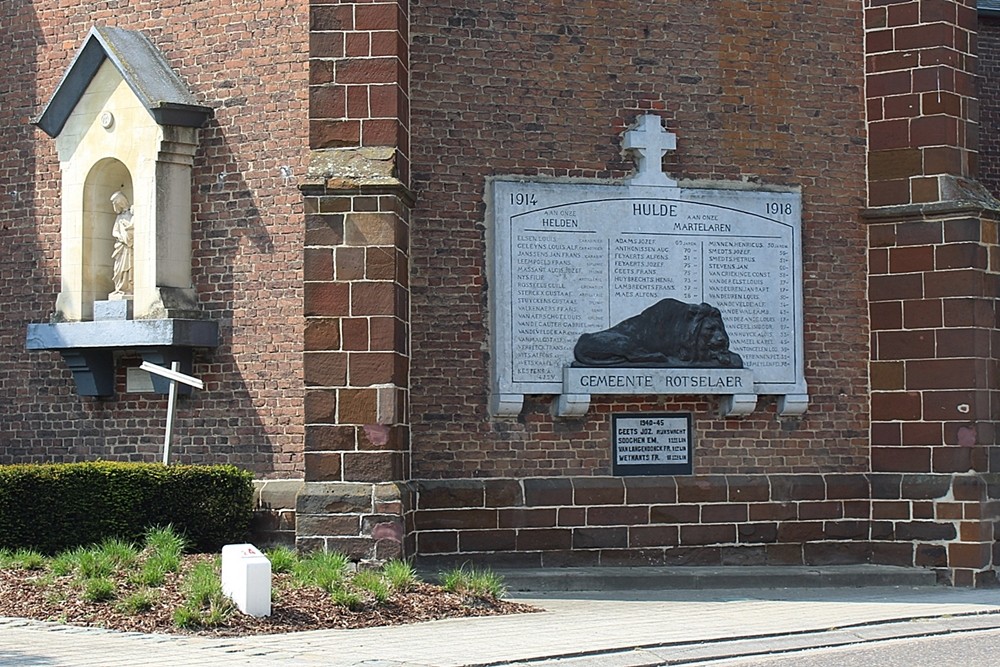 Oorlogsmonument Rotselaar #3