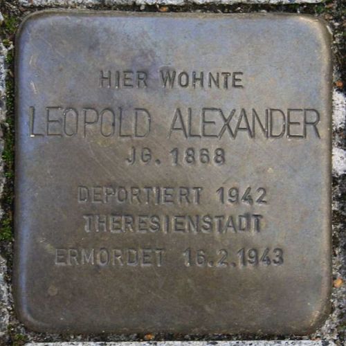 Stumbling Stones Bleicherstraße 10 #2