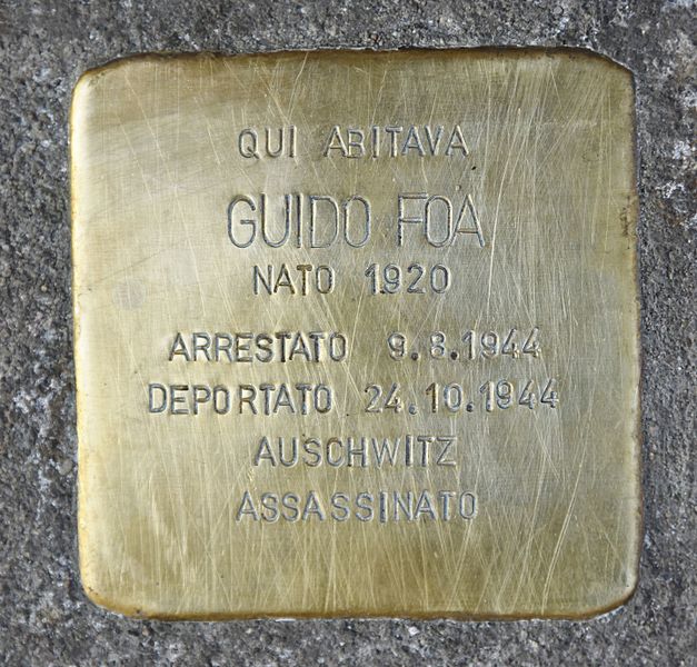 Stolpersteine Via Ormea 40 #2