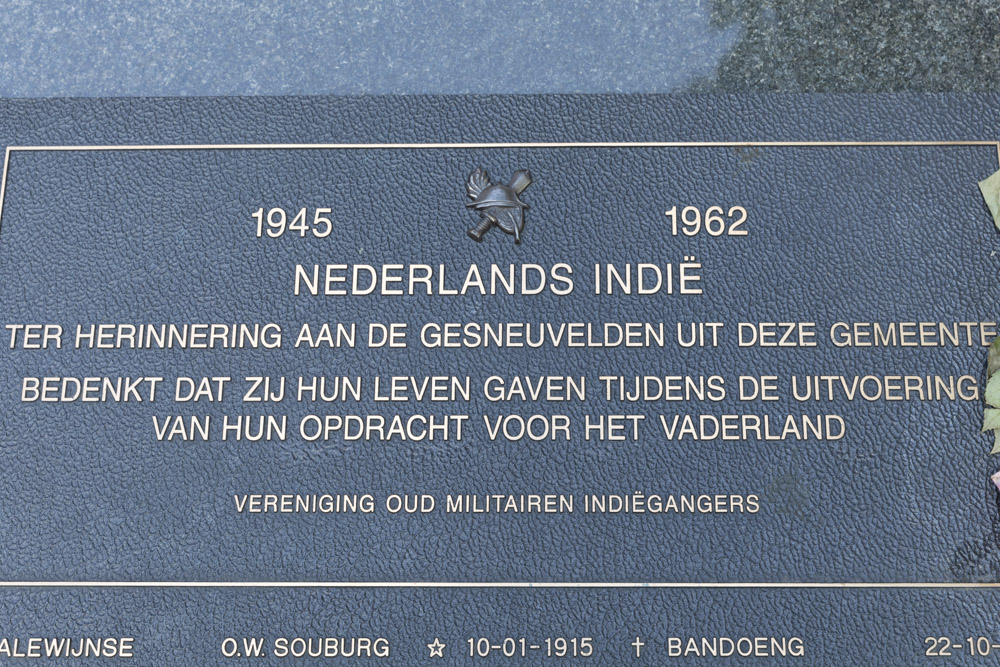 Dutch Indies Memorial #3