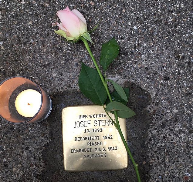 Stolperstein Johannisstrae 4 #1