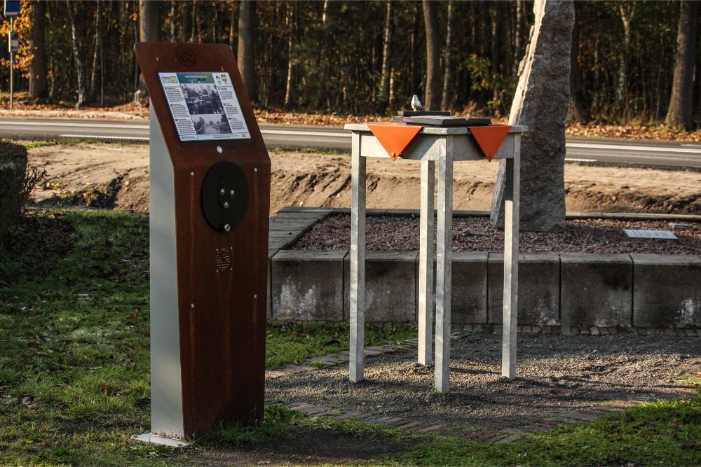 Liberation Route Marker 104: A beer for the liberation