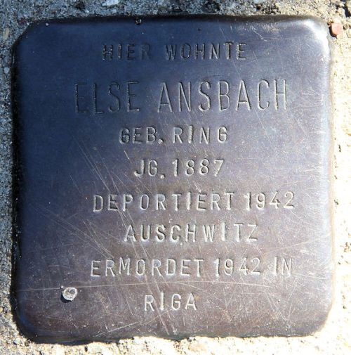 Stolperstein Peter-Strasser-Weg 22 #1