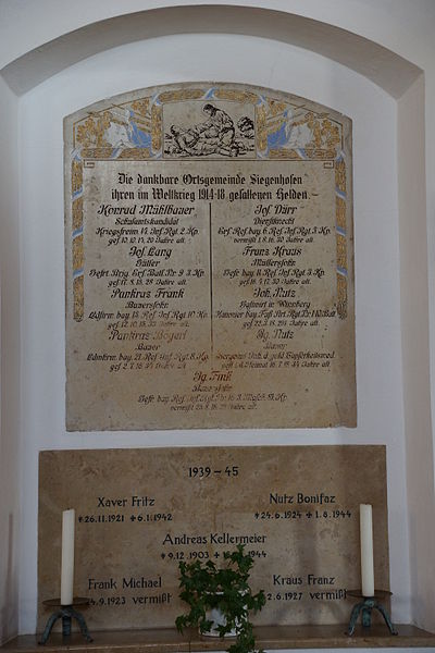 War Memorial Siegenhofen #1