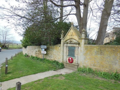 War Memorial Stanton #1