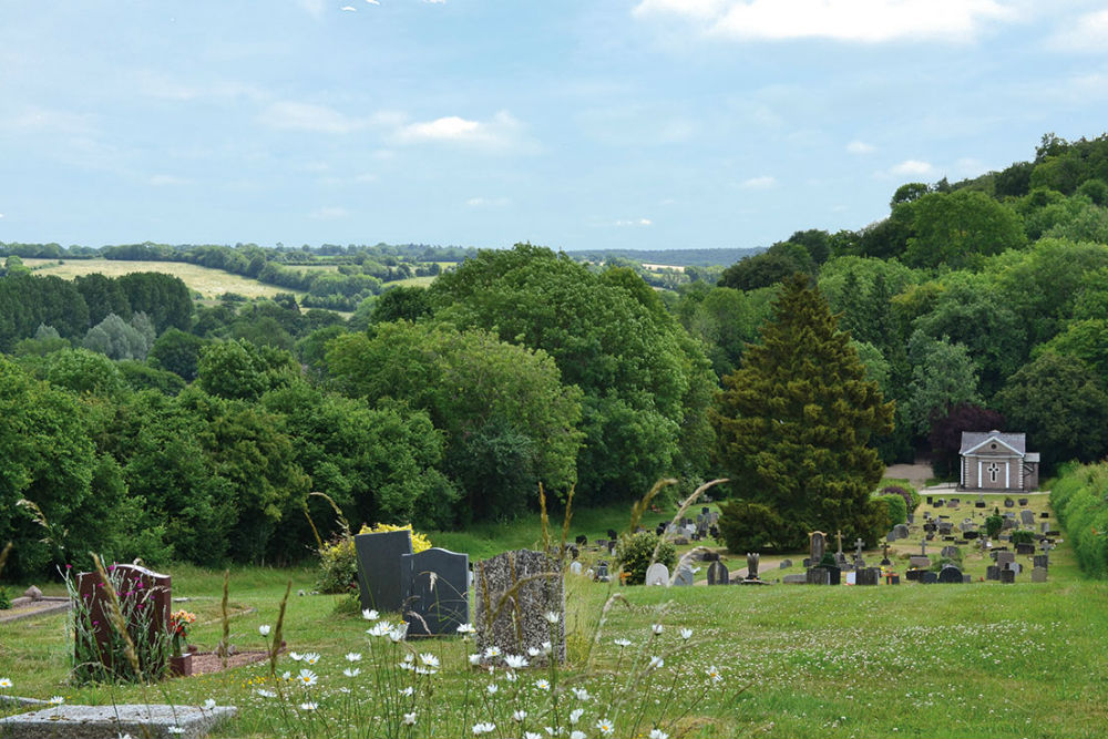 Commonwealth War Graves Chesham Bois Burial Ground