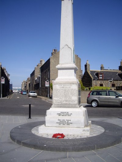 Oorlogsmonument Footdee #2