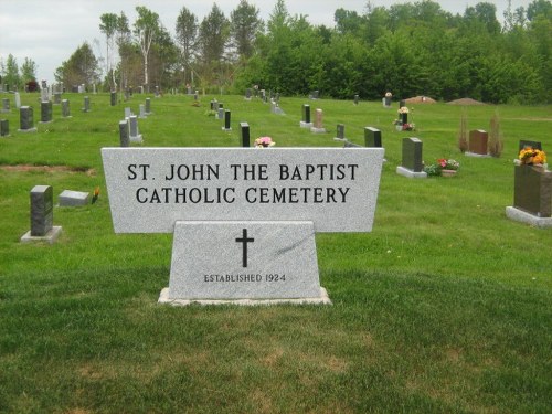 Commonwealth War Graves St. John the Baptist Catholic Cemetery