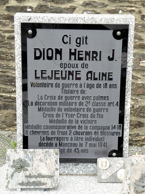 Belgian Graves Veterans Monceau-en-Ardenne #3