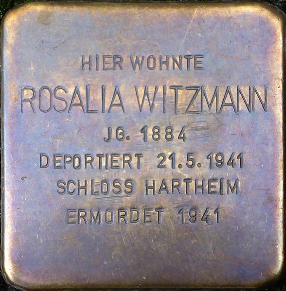 Stolperstein Pfeifergasse 8 #1