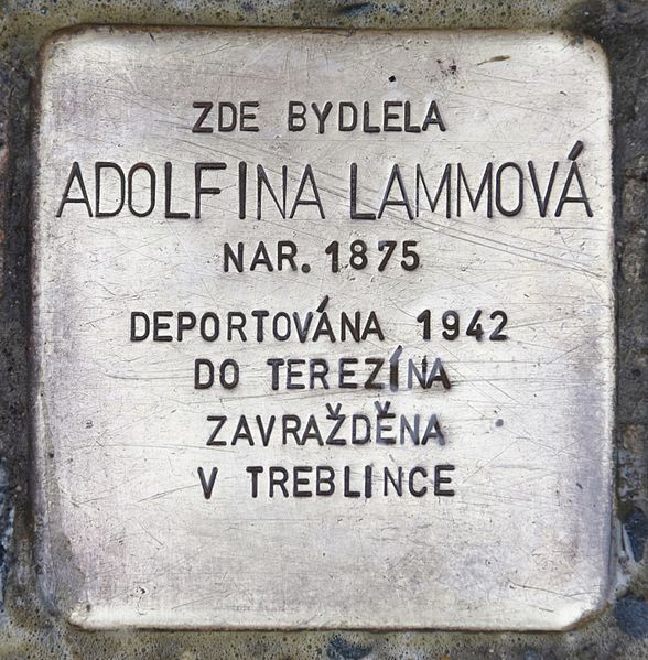 Stolpersteine Masarykova třda 902/9 #1