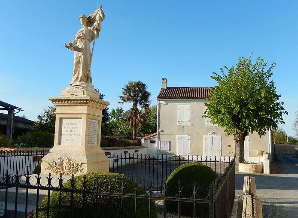 War Memorial Doeuil-sur-le-Mignon