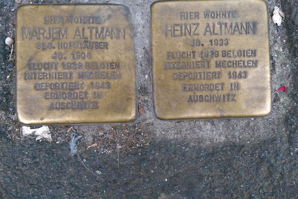 Stolpersteine Helenenstrae 31 #1