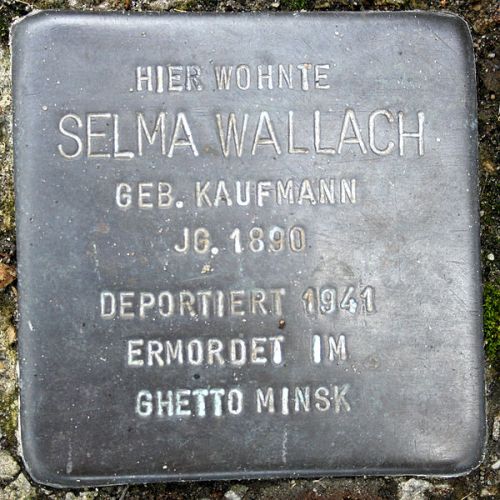 Stolpersteine Dsternortstrae 184 #2