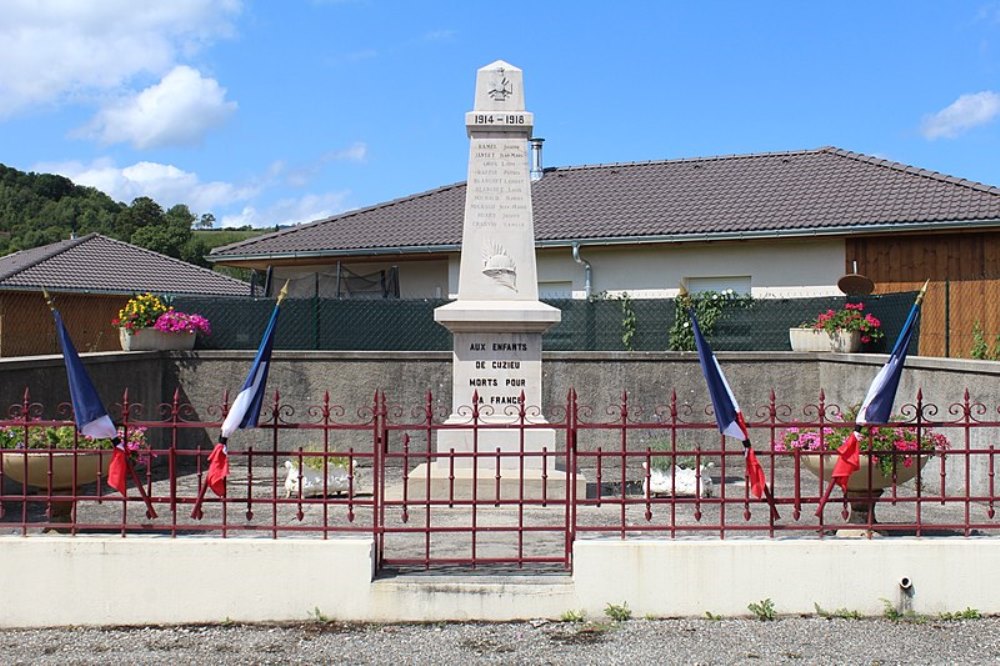 Oorlogsmonument Cuzieu