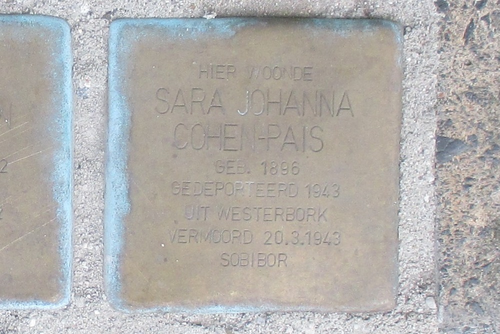 Stolpersteine Stationsstraat 28 #3