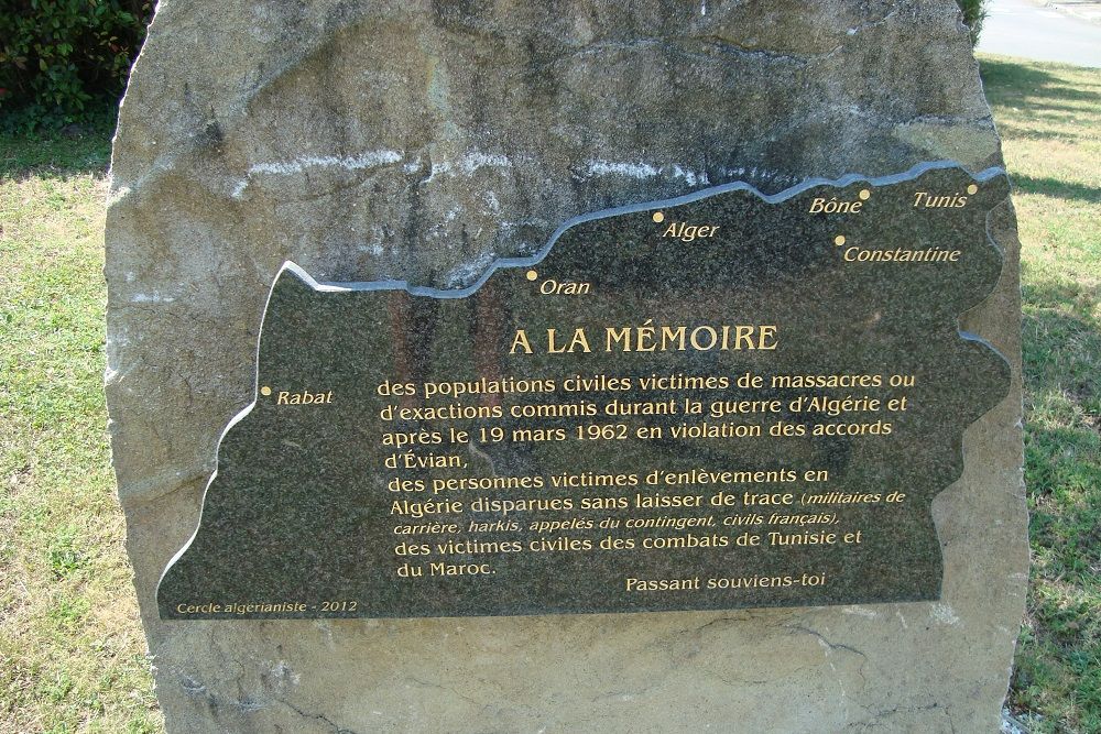 Monument Strijders uit Noord-Afrika en Harkis #5