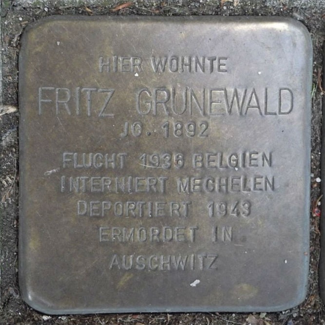 Stolpersteine Brehmstraße 84