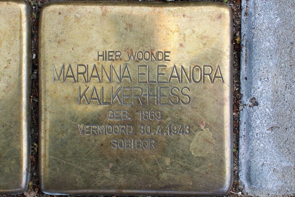 Stolpersteine Joan Maetsuyckerstraat 36 #3